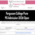 Fergusson College Pune PG Registration 2026 Begins; Apply by May 30
